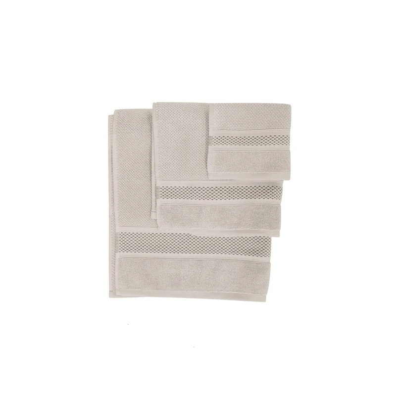 Dvielis 30x50cm mariam light grey