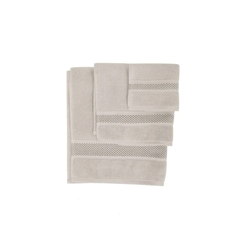 Dvielis 30x50cm mariam light grey