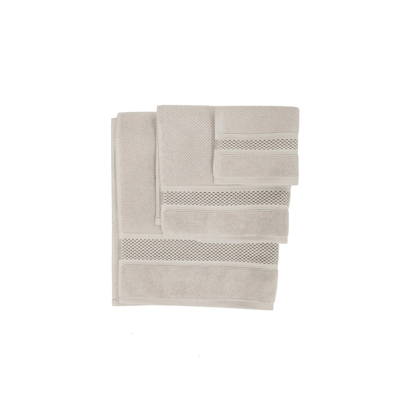 Dvielis 50x90cm mariam light grey