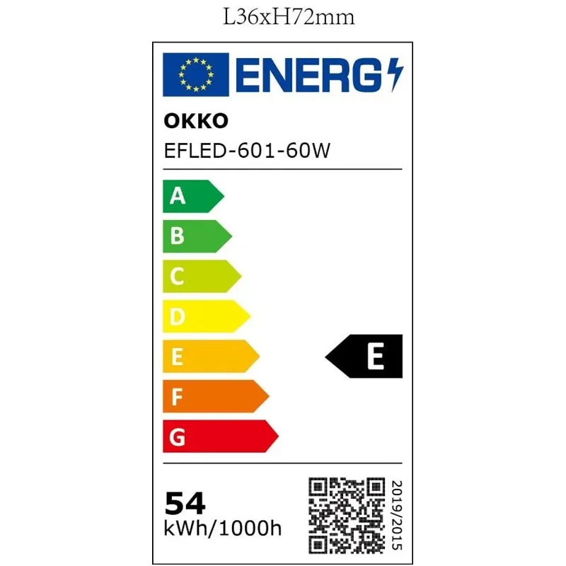 Šviestuvas tri-proof 60w led 740 ip65 120cm