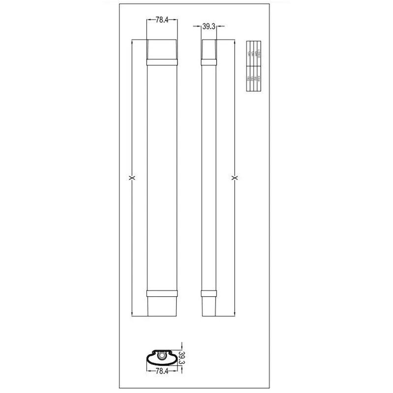 Gaismek tri-proof 70w led 5600 ip65 150c