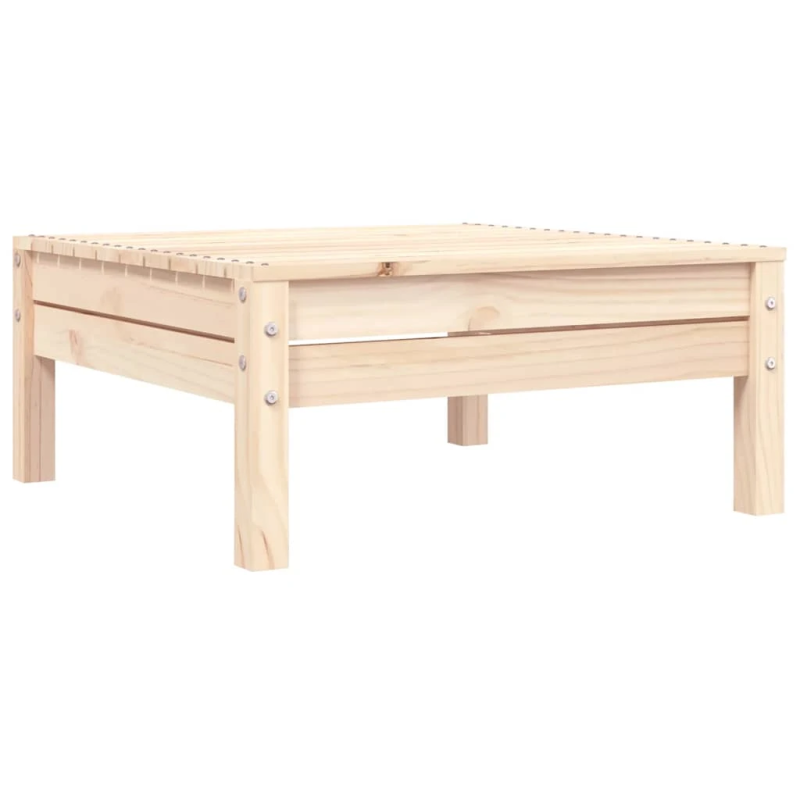 vidaXL trīsvietīgs dārza dīvāns, priedes masīvkoks