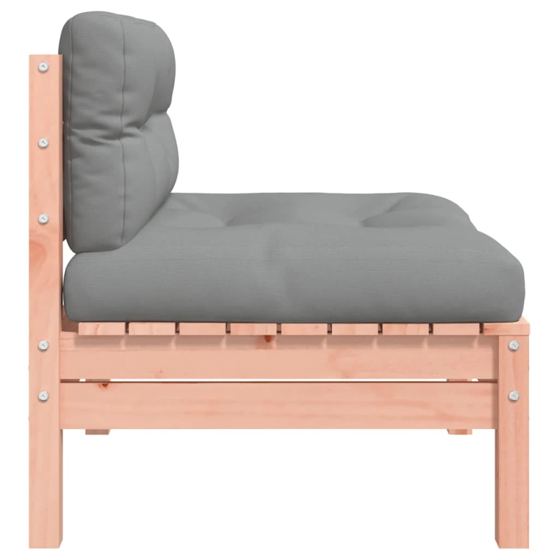 vidaXL dārza dīvāni ar matračiem, 2 gab., Duglasa egles masīvkoks