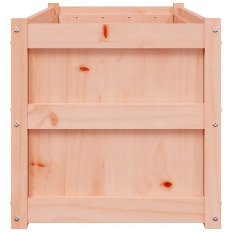 vidaXL dārza puķu kaste, 90x50x50 cm, Duglasa egles masīvkoks