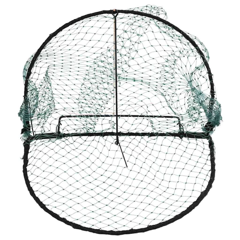 vidaXL putnu slazds, zaļš, 40 cm, tērauds