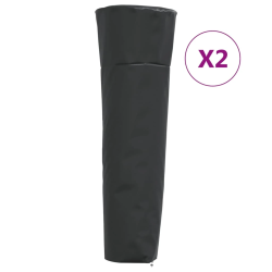 vidaXL sildītāja pārklāji, 2 gb., piramīdas forma, 86x47x241cm, audums