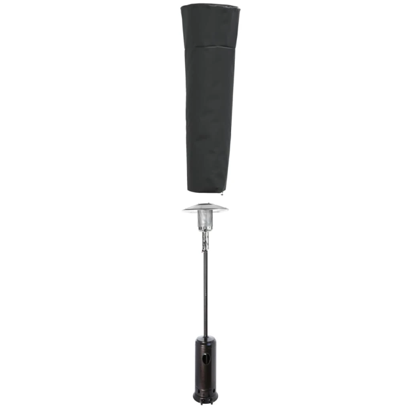 vidaXL sildītāja pārklāji, 2 gb., piramīdas forma, 86x47x241cm, audums