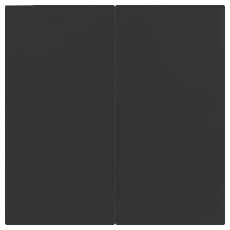 vidaXL 3-daļīgs dārza mēbeļu komplekts, melna PE rotangpalma, tērauds