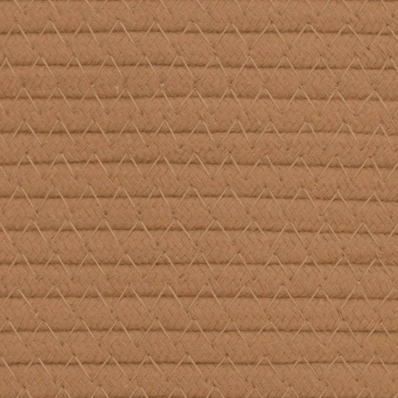 vidaXL uzglabāšanas grozs, brūns, DIA40x35 cm, kokvilna