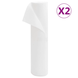 vidaXL augu pārsegi, 2 ruļļi, 70 g-m², 50x1,6 m