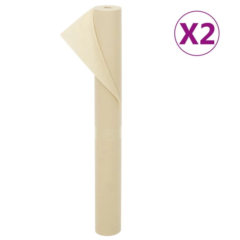 vidaXL augu pārsegi, 2 ruļļi, 70 g-m², 10x1,6 m