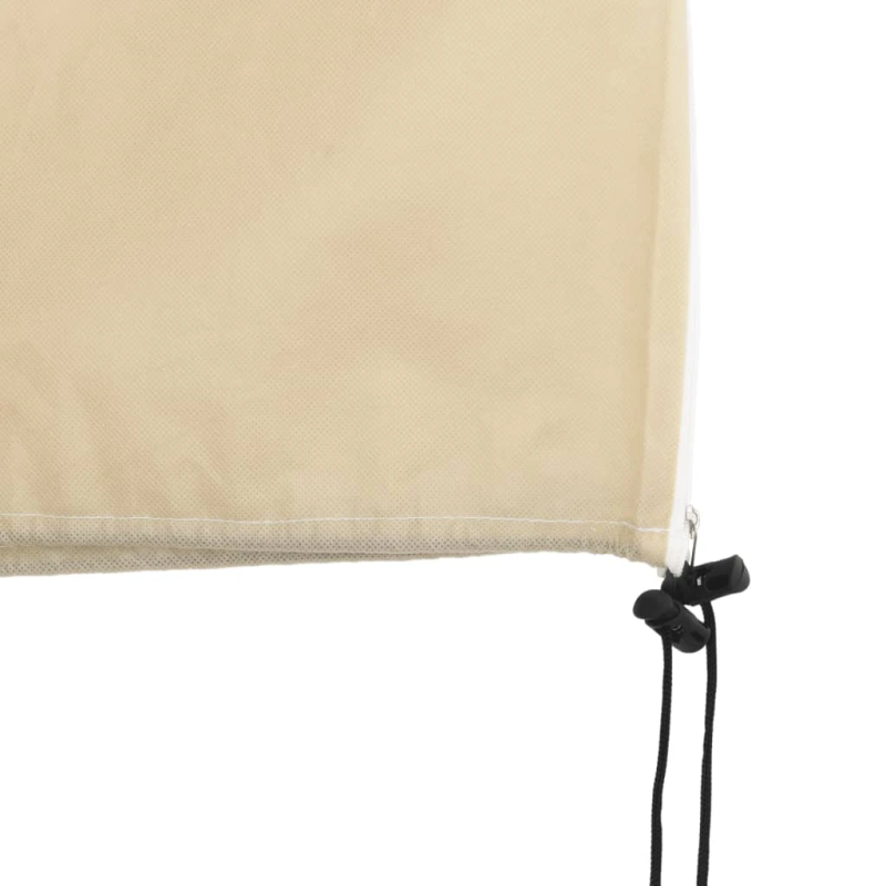 vidaXL augu pārsegi ar rāvējslēdzēju, 2 gab., 70 g-m², flīss,3,14x2,5m