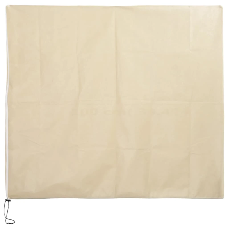 vidaXL augu pārsegi ar rāvējslēdzēju, 2 gab., 70g-m², flīss, 3,93x3,5m