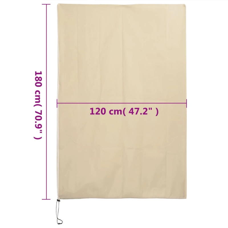 vidaXL augu pārsegi ar rāvējslēdzēju, 10gab., 70 g-m², flīss, 1,2x1,8m