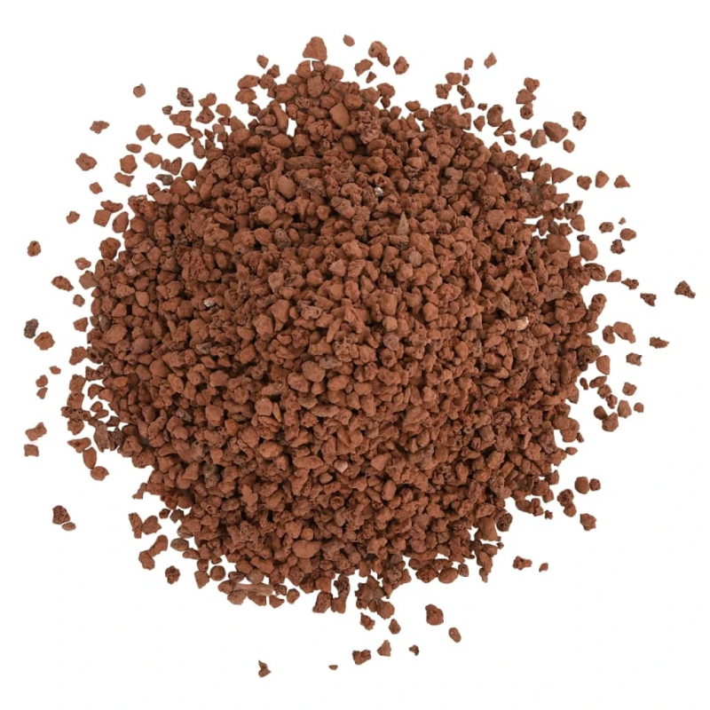 vidaXL vulkāniskie ieži, 10 kg, sarkani, 5-8 mm