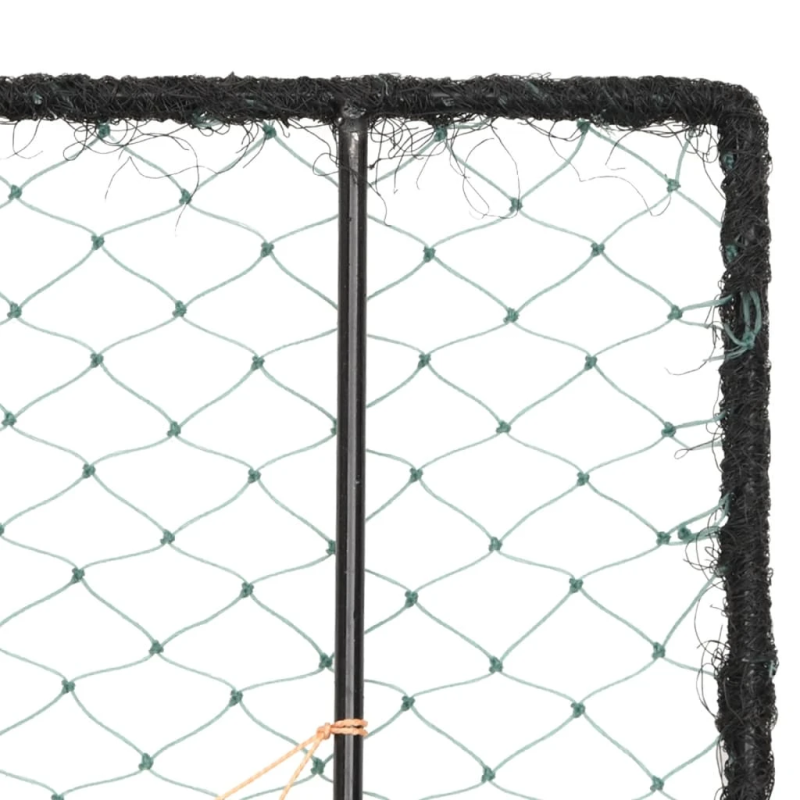 vidaXL putnu slazds, zaļš, 50x40 cm, tērauds