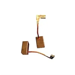 Angliniai šepetėliai 30-00-459-H. 6 x 9 x 12.8 mm. 2 vnt