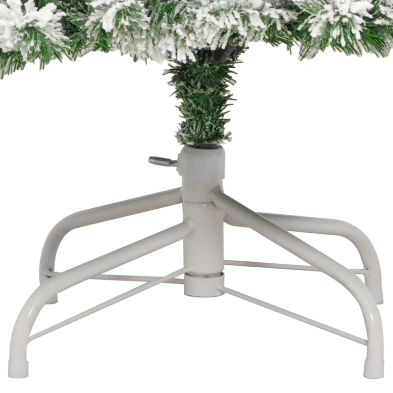 vidaXL mākslīgā Ziemassvētku egle ar sniegu, 240 cm