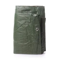 Брезент Okko Tarpaulin, зеленый цв., 4 м x 6 м