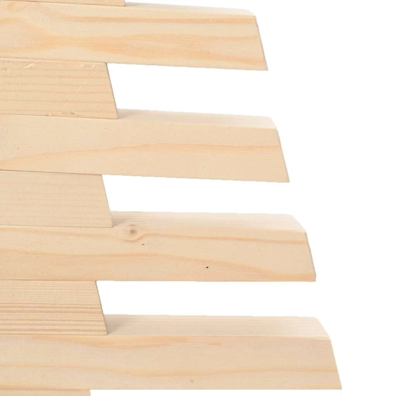 vidaXL koka Ziemassvētku eglīte dekorēšanai, 90 cm, priedes masīvkoks