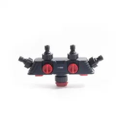 Savienojums krāna 4 2 šļūtenēm haushalt