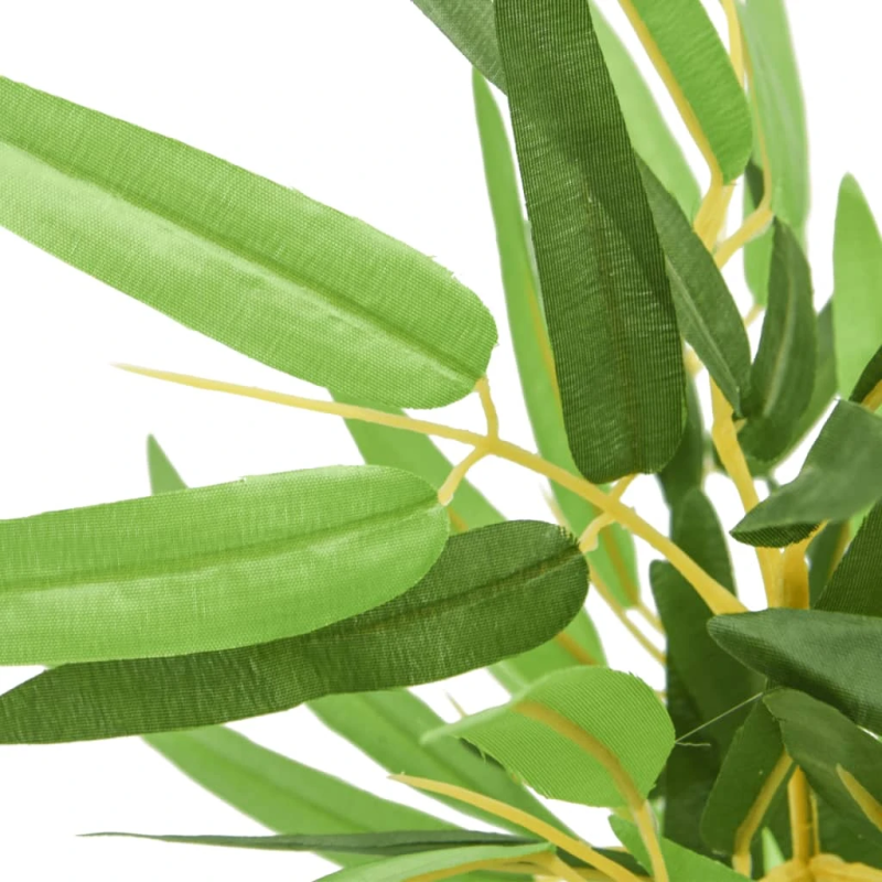 vidaXL mākslīgais bambuss, 552 lapas, 120 cm, zaļš