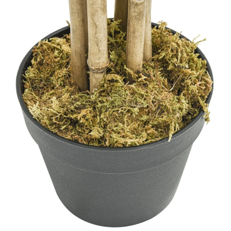 vidaXL mākslīgais bambuss, 1288 lapas, 180 cm, zaļš