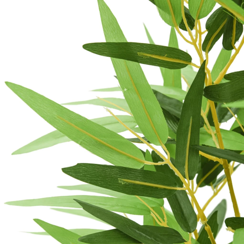 vidaXL mākslīgais bambuss, 1288 lapas, 180 cm, zaļš