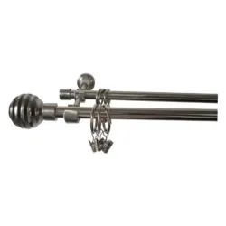 Dvigubo karnizo kompl. Domoletti F511252. 180 cm. DIA 16 mm