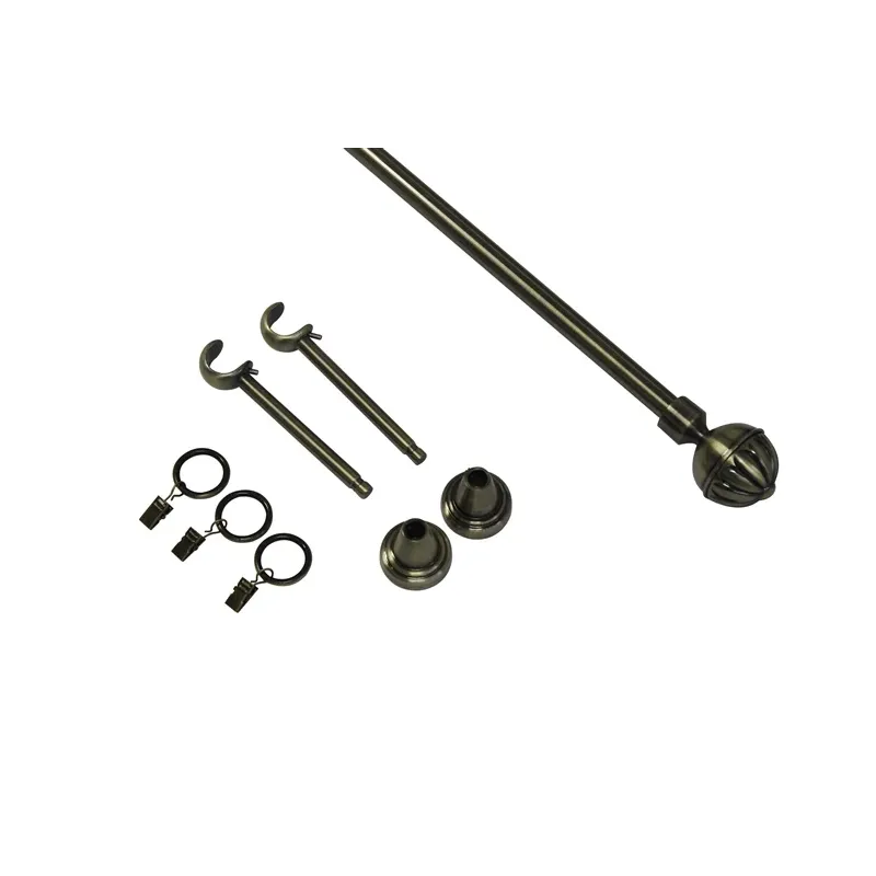 Vienkārša karnīša komplekts Domoletti F511887. 240 cm. DIA 16 mm