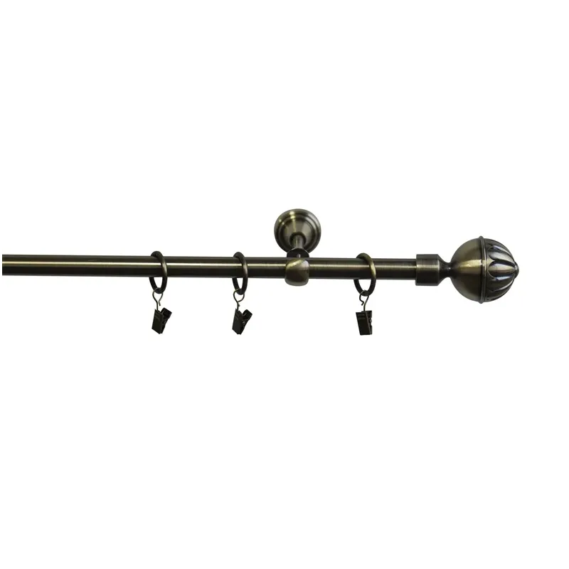 Vienkārša karnīša komplekts Domoletti F511887. 240 cm. DIA 16 mm