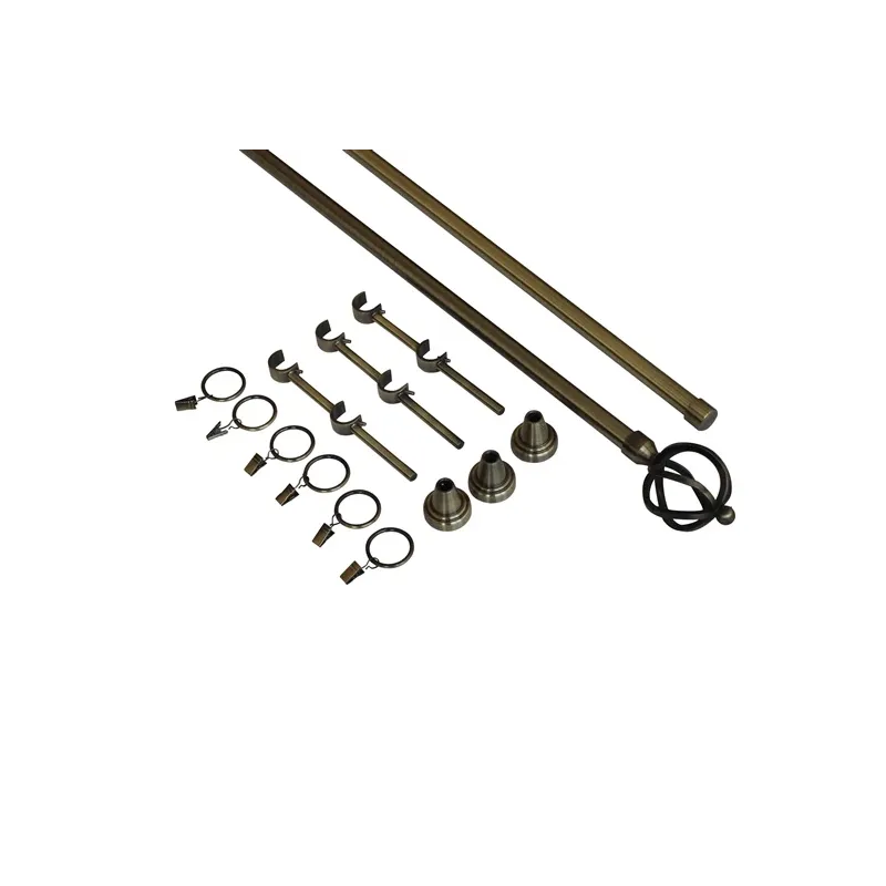 Dubultā karnīzes komplekts Domoletti F512005, 300 cm, DIA19 mm