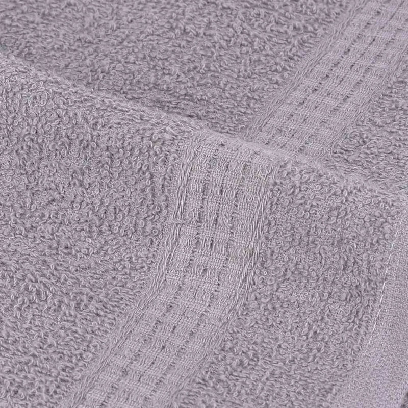 vidaXL dvieļi, FROGN, 4 gab., pelēki, 100x200 cm, 360 g-m²