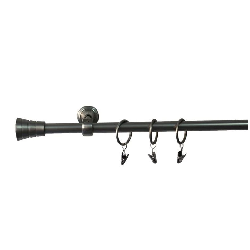 Vienkārša karnīša komplekts Domoletti. 300 cm. DIA 19 mm