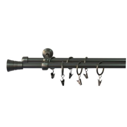 Domoletti divkāršu karnīšu komplekts. 240 cm. DIA 19 mm