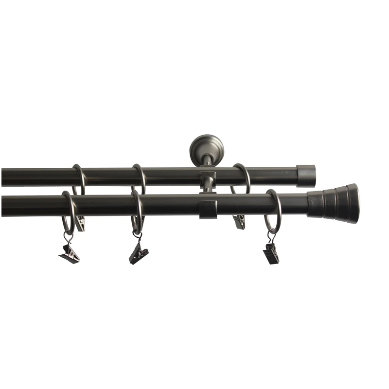 Domoletti divkāršu karnīšu komplekts. 240 cm. DIA 19 mm