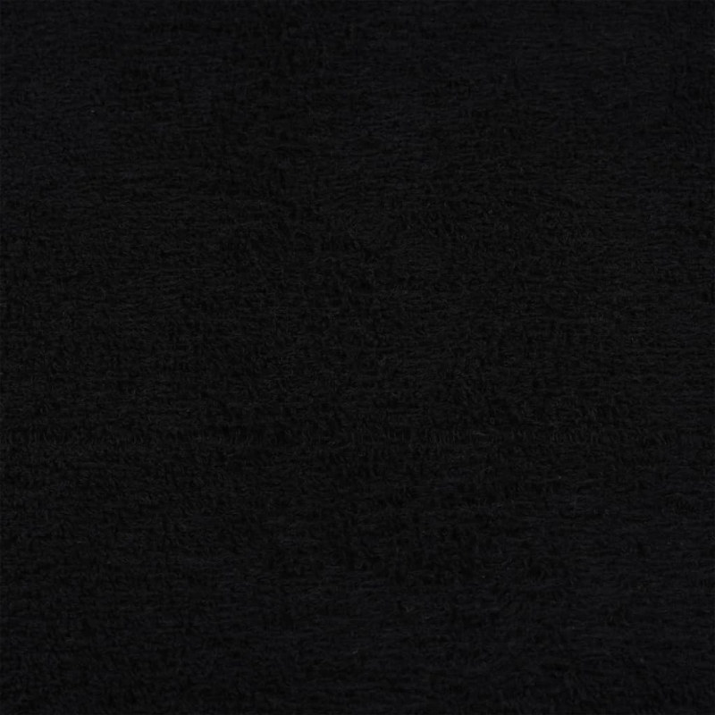 vidaXL vannas dvieļi, FROGN, 2 gab., melni, 100x150 cm, 360 g-m²