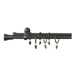 Dubultā karnīzes komplekts Domoletti, 300 cm, DIA19 mm