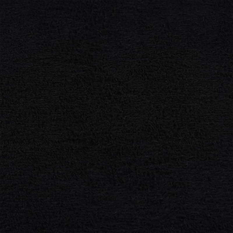 vidaXL vannas dvieļi, FROGN, 10 gab., melni, 100x150 cm, 360 g-m²