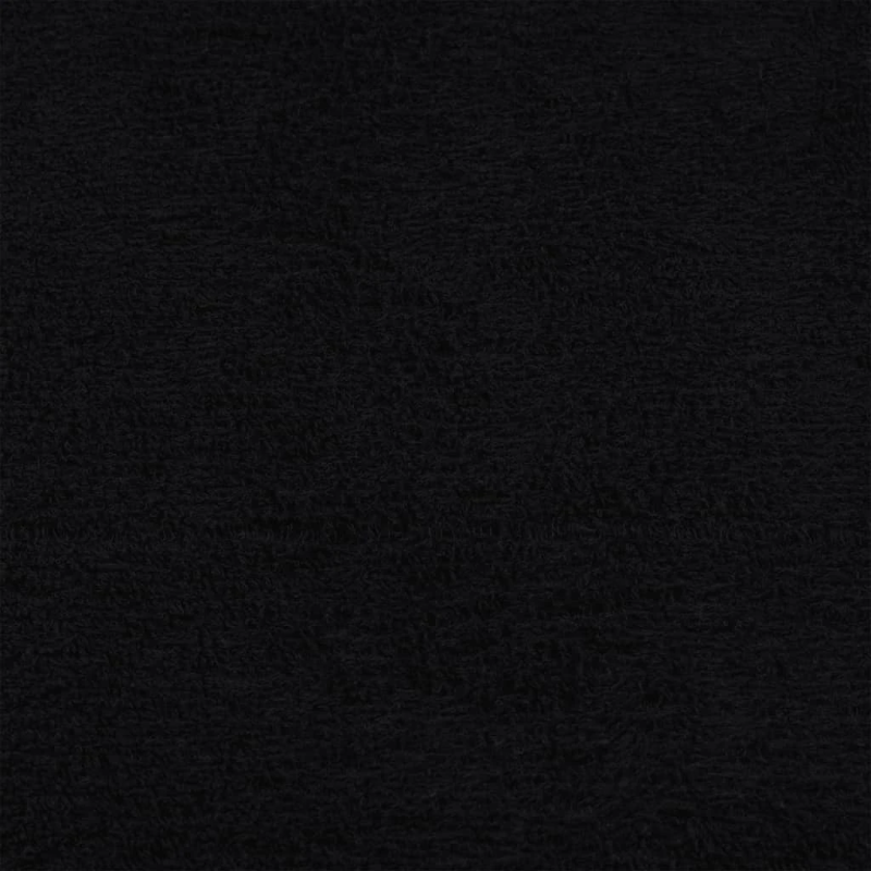 vidaXL dvieļi, FROGN, 2 gab., melni, 100x200 cm, 360 g-m²