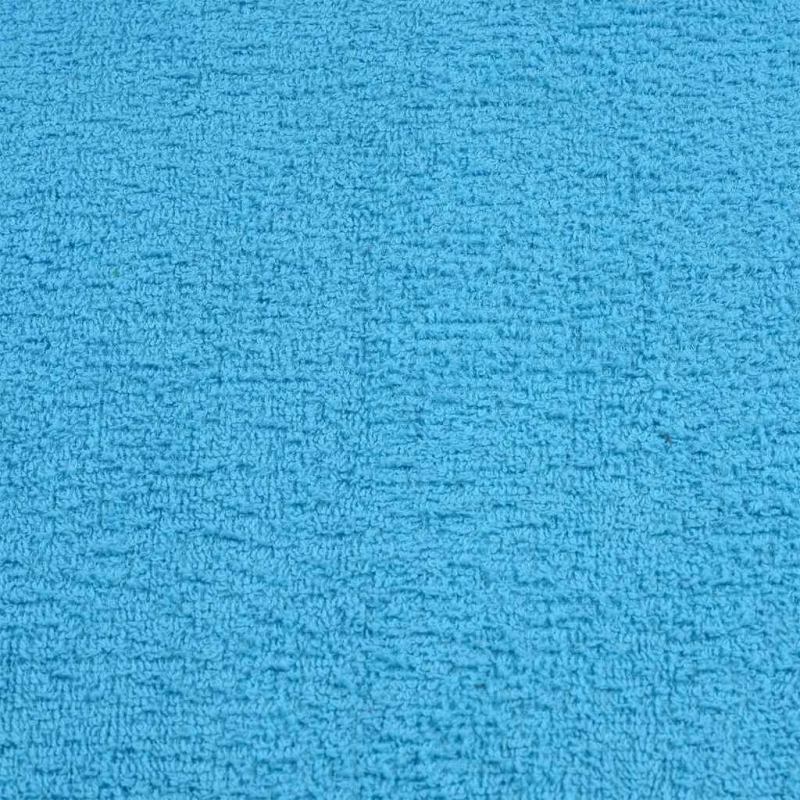 vidaXL dvieļi, FROGN, 10 gab., tirkīzzili, 100x200 cm, 360 g-m²