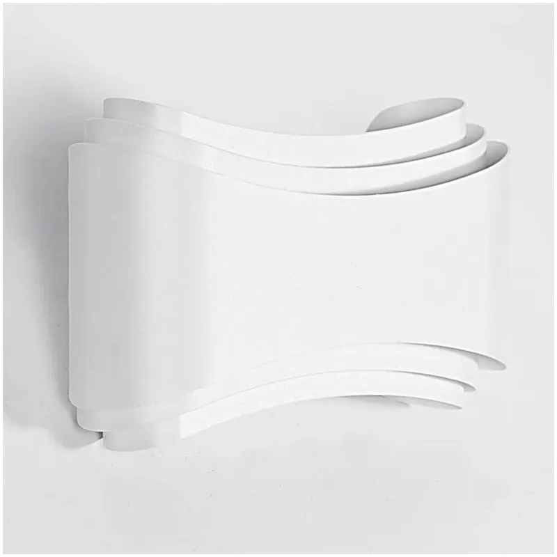 Āra sienas lampa Domoletti Sunset ELED-502, 9W, LED, IP44, balta krās., 8 cm x 14 cm