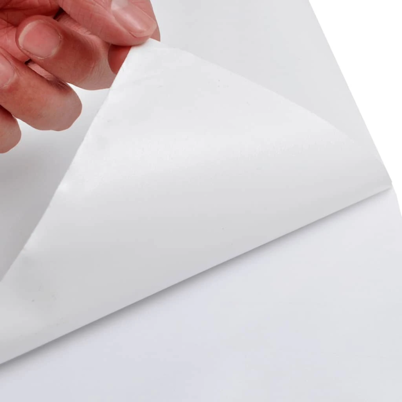 vidaXL automašīnu plēves, 2 gab., matētas, baltas, 100x150 cm