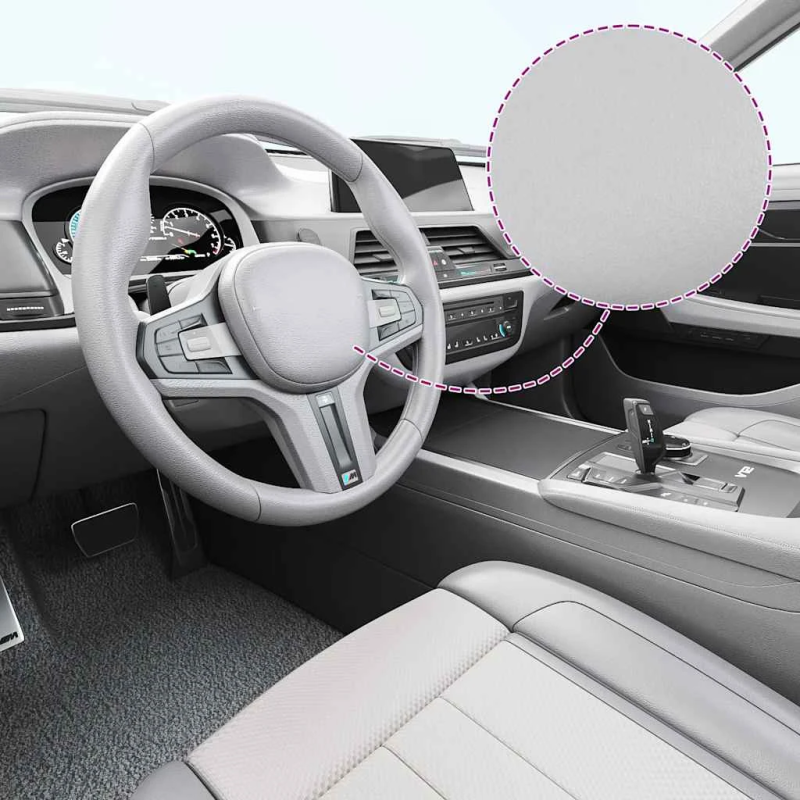 vidaXL automašīnu plēves, 2 gab., matētas, sudraba krāsa, 100x150 cm