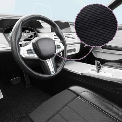 vidaXL automašīnu plēves, 2 gab., 3D, melnas, 100x150 cm + 50x150 cm