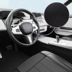 vidaXL automašīnu plēves, 2 gab., 3D, melnas, 100x150 cm