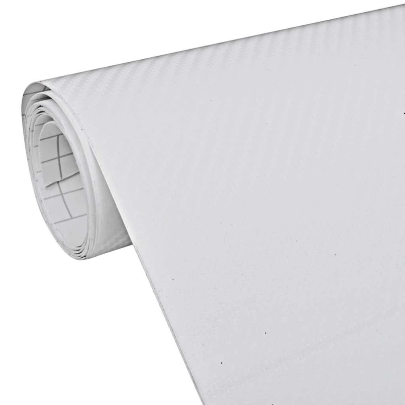 vidaXL automašīnu plēves, 2 gab., 3D, baltas, 100x150 cm