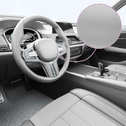 vidaXL automašīnu plēves, 2 gab., 4D, sudraba, 100x150 cm + 50x150 cm