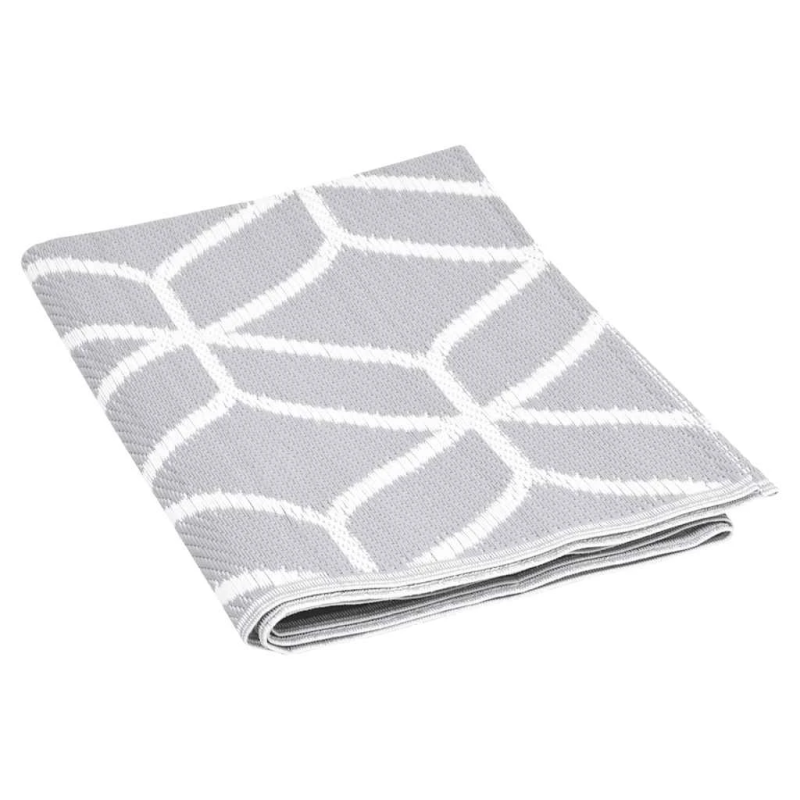 vidaXL āra paklājs, ARAKIL pelēks, 140x200 cm, PP