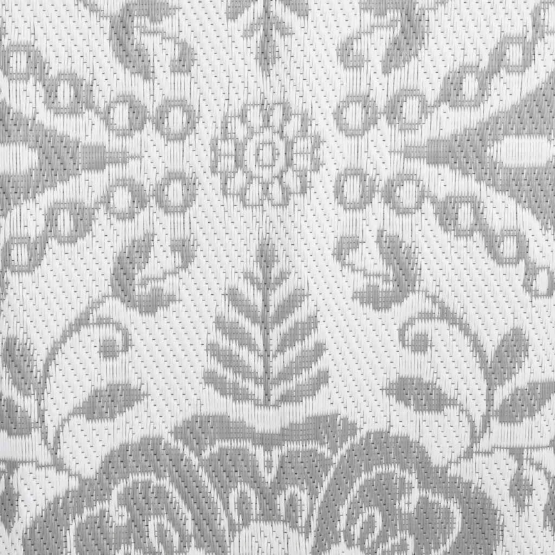 vidaXL āra paklājs, ARAKIL gaiši pelēks, 80x250 cm, PP